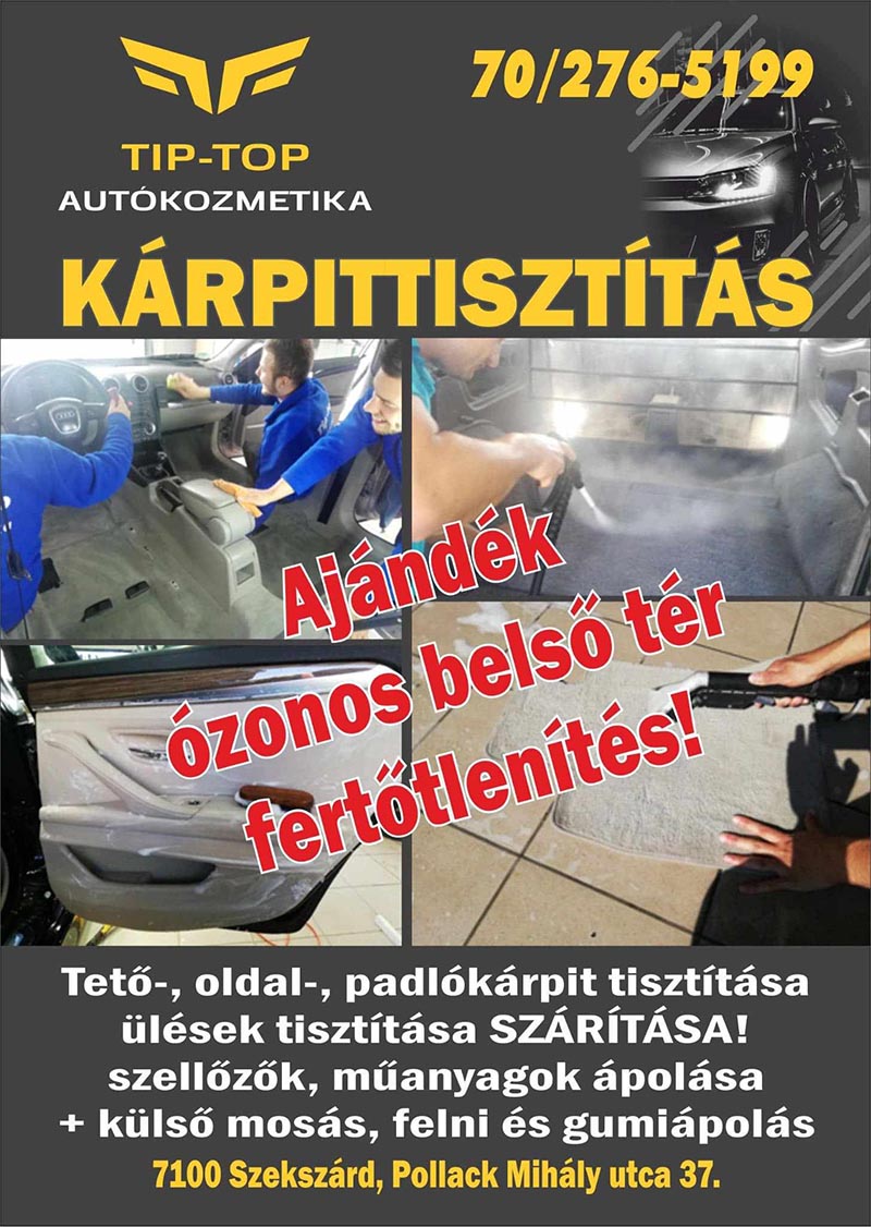 Kárpittisztítás